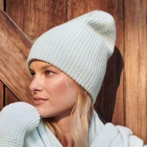 White + Warren 100% Cashmere Thermal Beanie